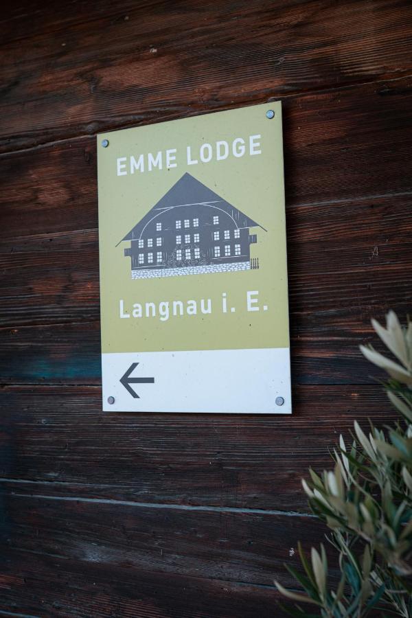 Emme Lodge Langnau Exteriér fotografie